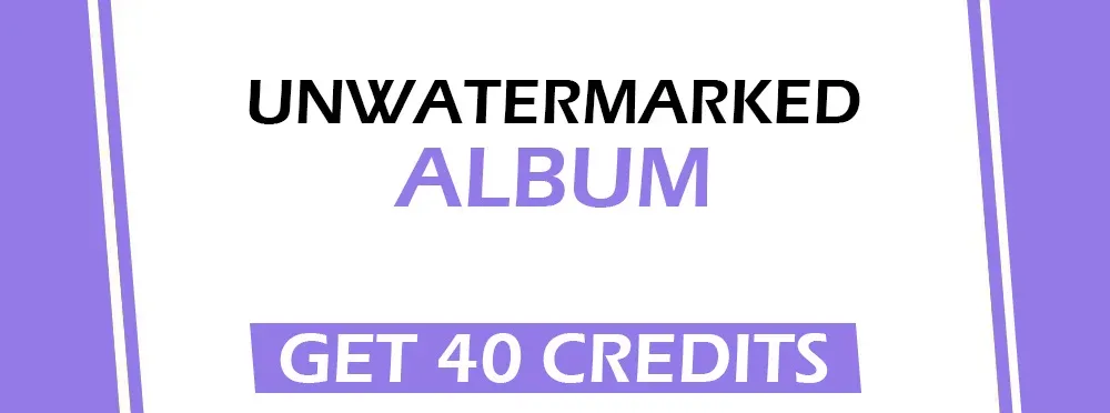 Unwatermarked Album - Get 40 Credits